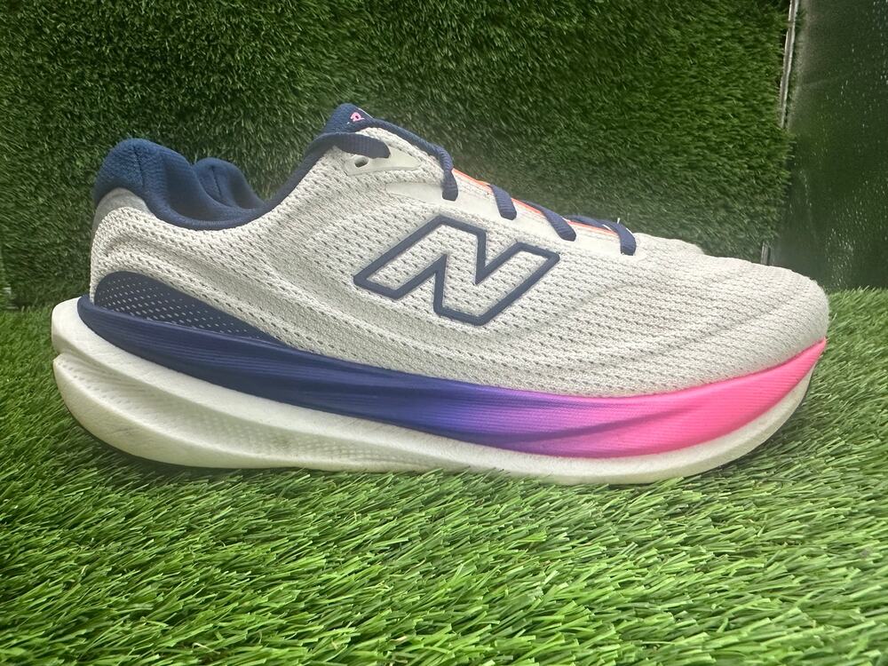 New Balance 1080v15 W10801L7 Athletic Sneaker Women's 10 White Mesh Cushioned